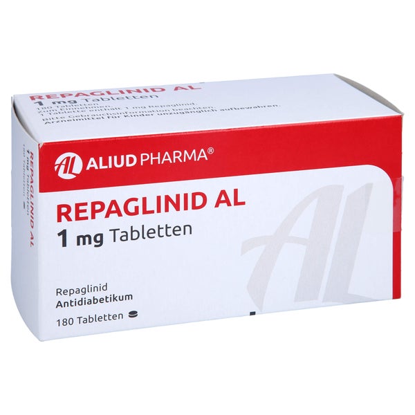 Repaglinid AL 1 mg Tabletten 180 St
