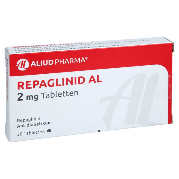 Repaglinid AL 2 mg Tabletten 30 St