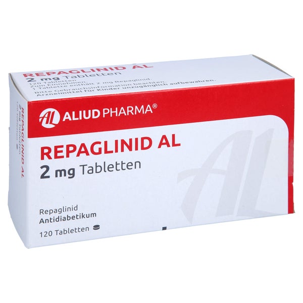 Repaglinid AL 2 mg Tabletten 120 St