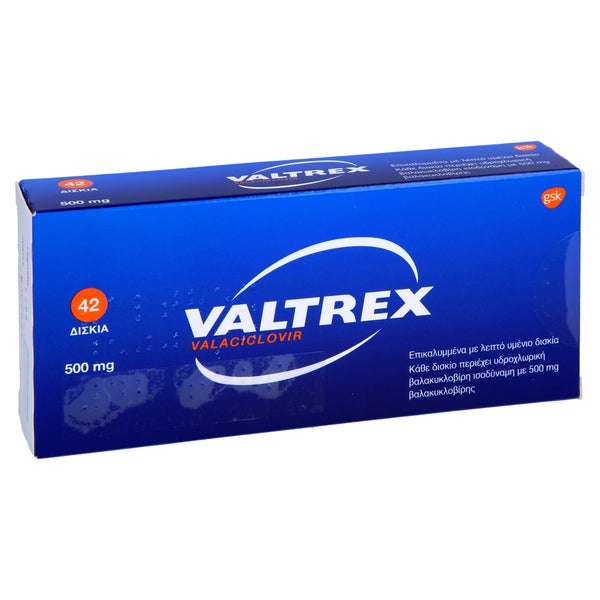 Valtrex 500 mg Filmtabletten 42 St