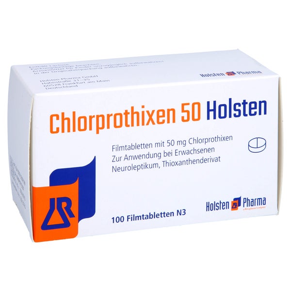 Chlorprothixen 50 Holsten Filmtabletten 100 St