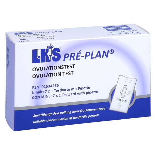 Ovulationstest Pre Plan LH 7 St