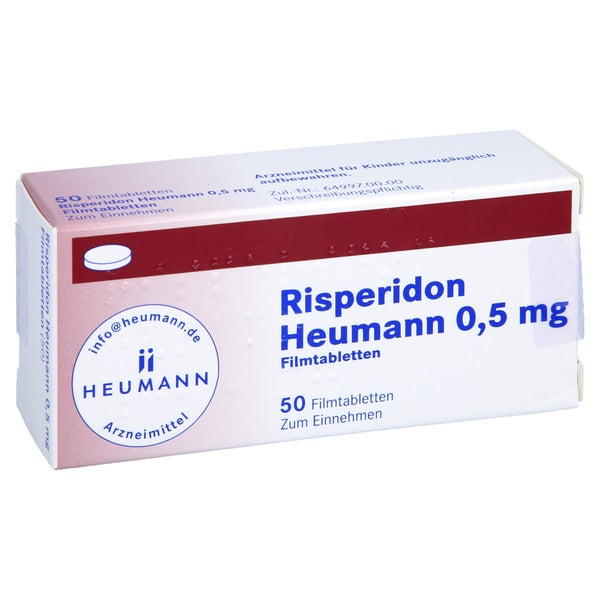 Risperidon Heumann 0,5 mg Filmtabletten 50 St