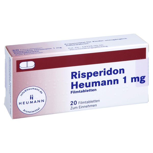 Risperidon Heumann 1 mg Filmtabletten 20 St