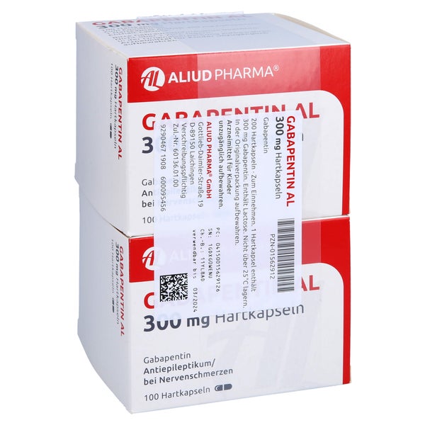 Gabapentin AL 300 mg Hartkapseln 200 St