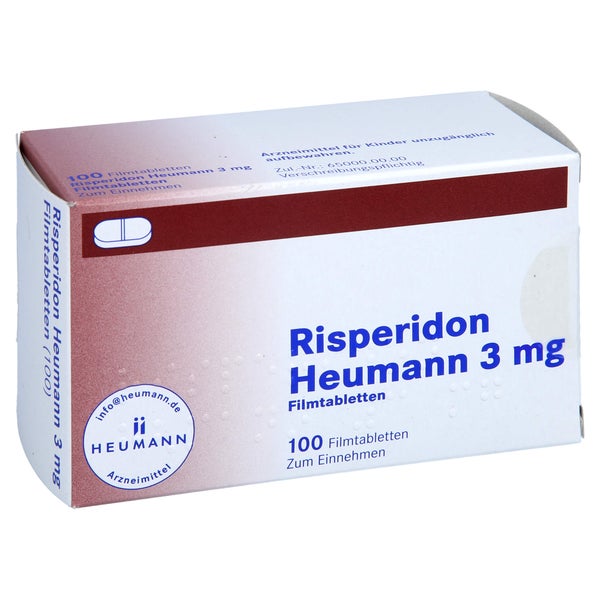 Risperidon Heumann 3 mg Filmtabletten 100 St
