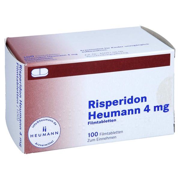 Risperidon Heumann 4 mg Filmtabletten 100 St