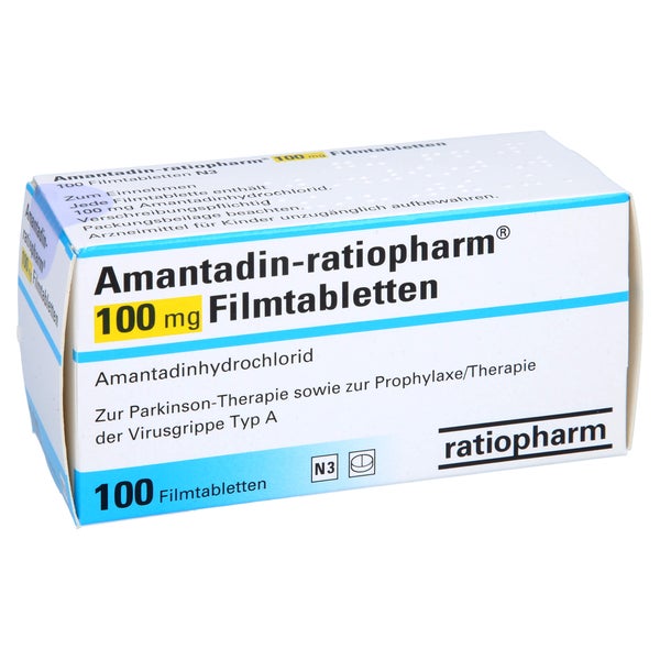 AMANTADIN-ratiopharm 100 mg Filmtabletten 100 St