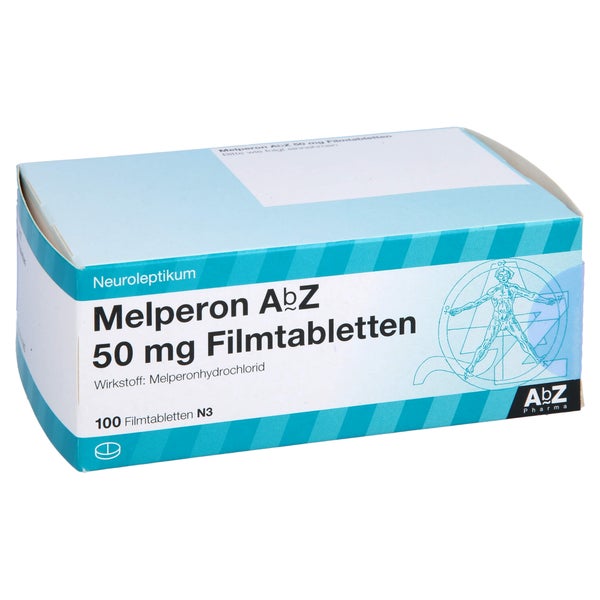 Melperon AbZ 50 mg Filmtabletten 100 St