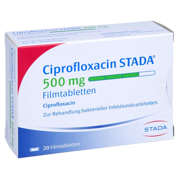 CIPROFLOXACIN STADA 500 mg Filmtabletten 20 St