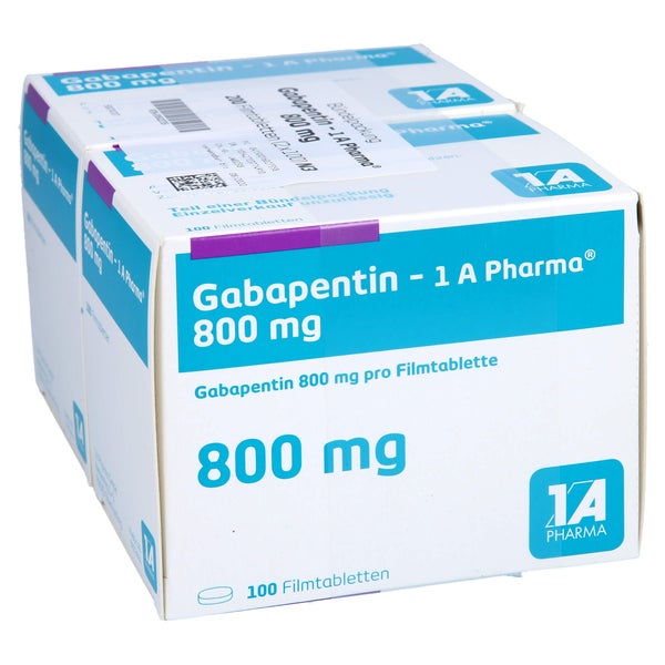 GABAPENTIN-1A Pharma 800 mg Filmtabletten 200 St