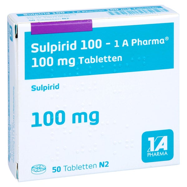 Sulpirid 100-1a Pharma Tabletten 50 St