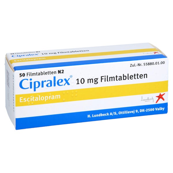 Cipralex 10 mg Filmtabletten 50 St