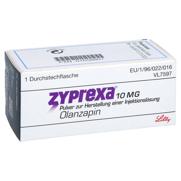 ZYPREXA 10 mg Pulver z.Her.e.Injektionslösung i.m. 1 St