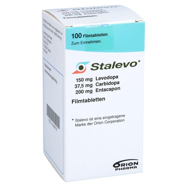 STALEVO 150 mg/37,5 mg/200 mg Filmtabletten 100 St