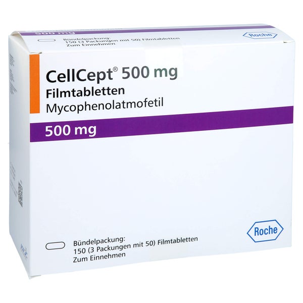 Cellcept 500 mg Filmtabletten 150 St