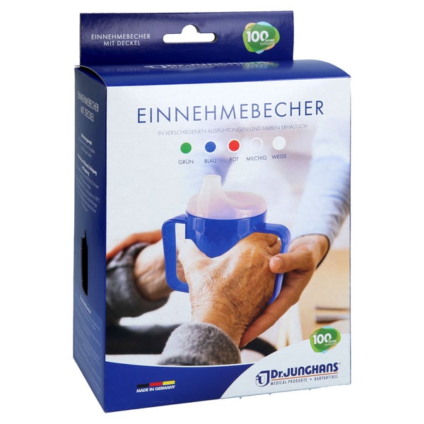 Einnehmebecher M.griff+2 Deckel 4+12mm g 1 St