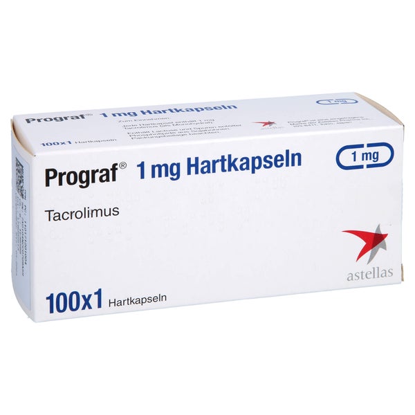 Prograf 1 mg Hartkapseln 100 St