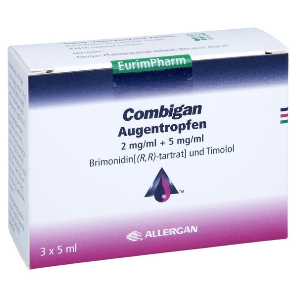 Combigan Augentropfen 3X5 ml