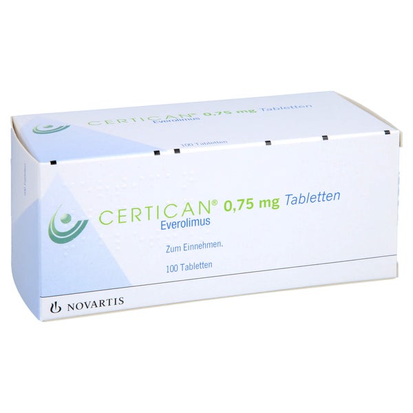 Certican 0,75 mg Tabletten 100 St