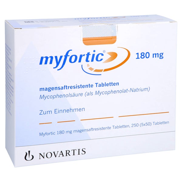 MYFORTIC 180 mg magensaftresistente Tabletten 5X50 St