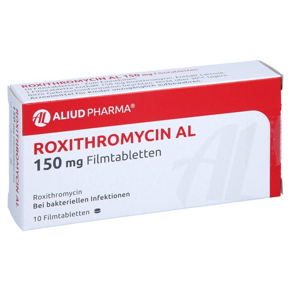 Roxithromycin AL 150 mg Filmtabletten 10 St