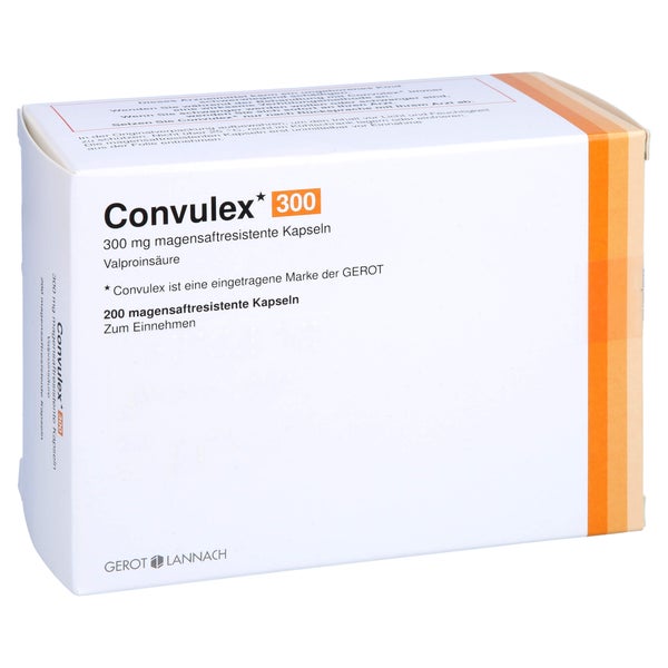 CONVULEX 300 magensaftresistente Kapseln 200 St