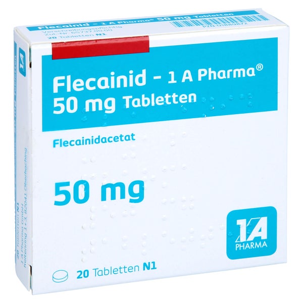 Flecainid-1a Pharma 50 mg Tabletten 20 St