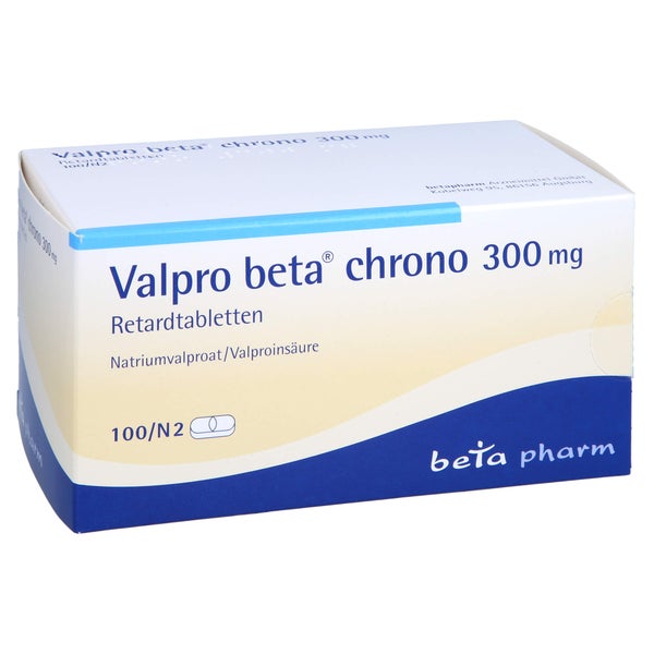 VALPRO BETA Chrono 300 mg Retardtabletten 100 St
