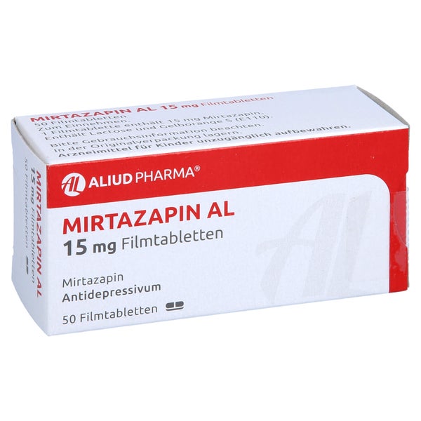 Mirtazapin AL 15 mg Filmtabletten 50 St