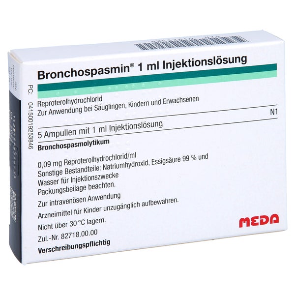 Bronchospasmin 1 ml Injektionslösung 5X1 ml