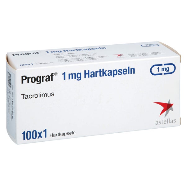 Prograf 1 mg Hartkapseln 100 St