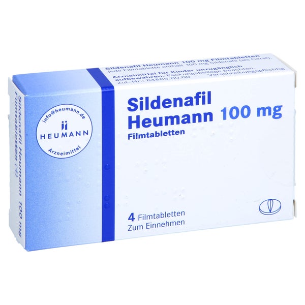 Sildenafil Heumann 100 mg Filmtabletten 4 St