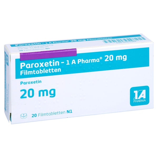 Paroxetin-1a Pharma  Filmtabletten 20 St