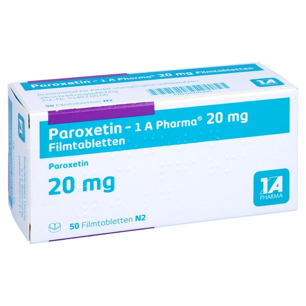 Paroxetin-1a Pharma 20 mg Filmtabletten 50 St