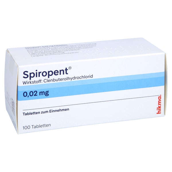Spiropent Tabletten 100 St