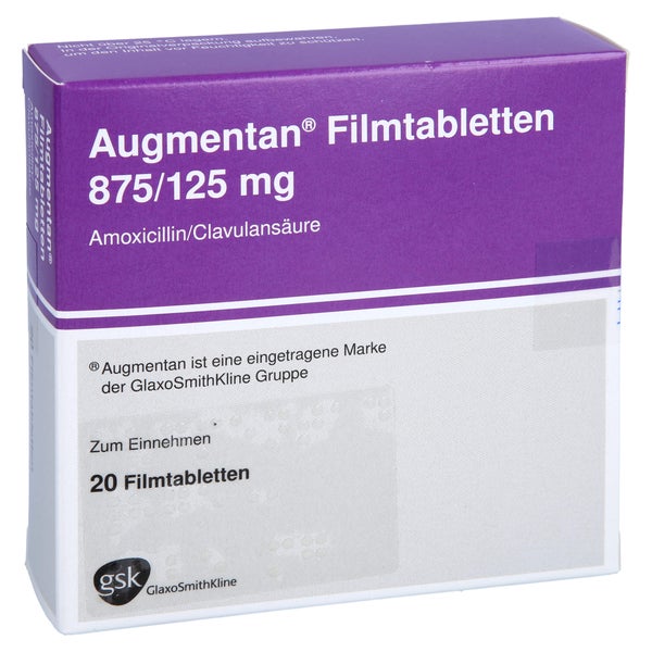 Augmentan 875/125 mg Filmtabletten 20 St