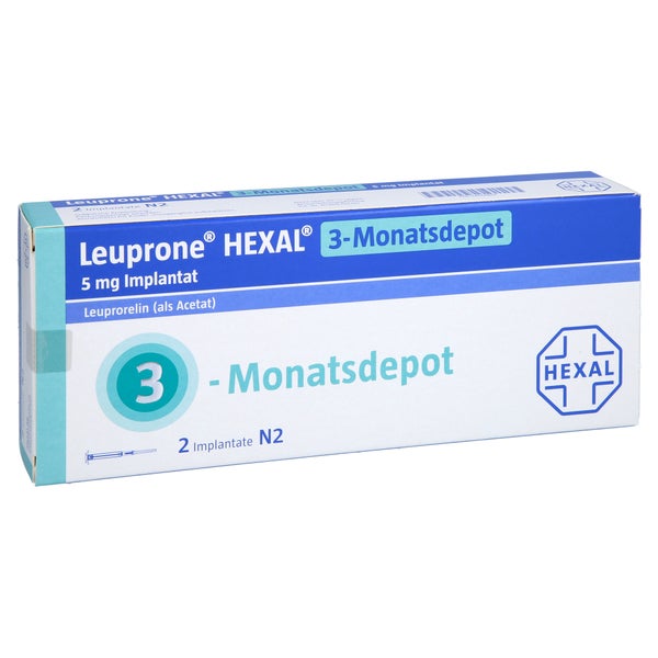 LEUPRONE HEXAL 3-Monats-Depot 5 mg Implan.i.e.FS 2 St