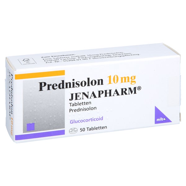 Prednisolon 10 mg Jenapharm Tabletten 50 St