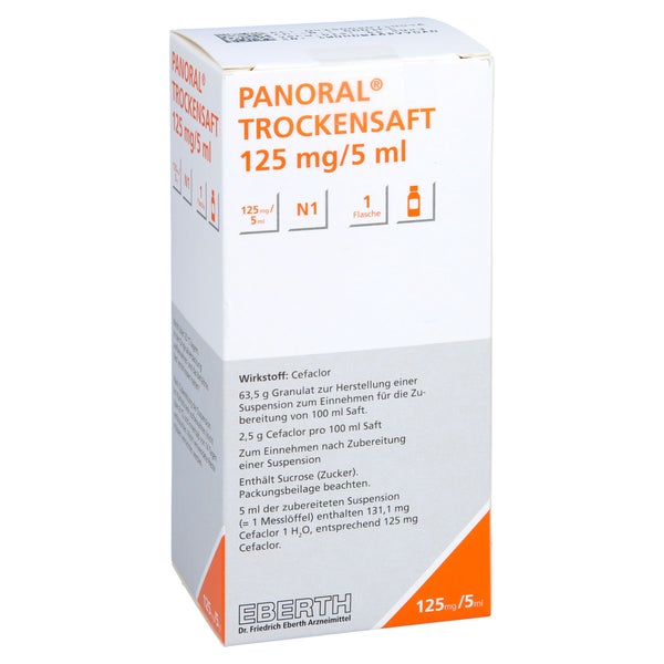 Panoral Trockensaft 125 mg/5 ml 100 ml