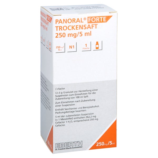 Panoral Forte Trockensaft 250 mg/5 ml 100 ml