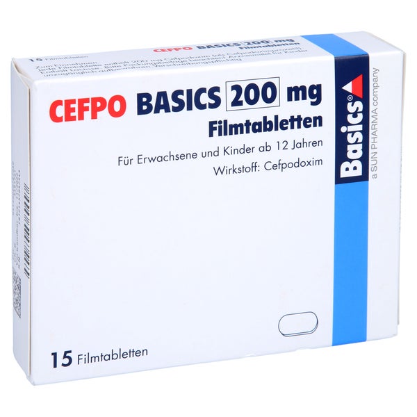 Cefpo Basics 200 mg Filmtabletten 15 St
