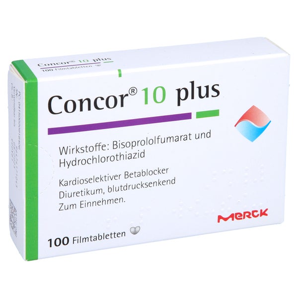 Concor 10 plus Filmtabletten 100 St