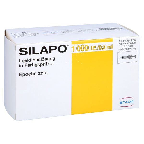 SILAPO 1.000 I.E./0,3 ml Inj.-Lösung Fertigspr. 6X1 St