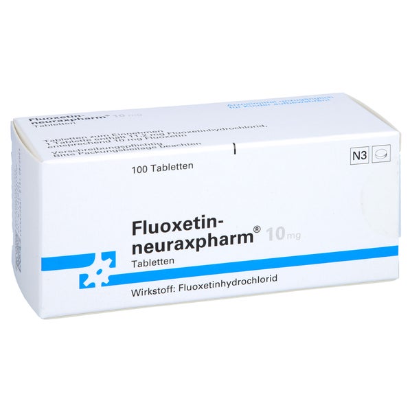 Fluoxetin-neuraxpharm 10 mg Tabletten 100 St