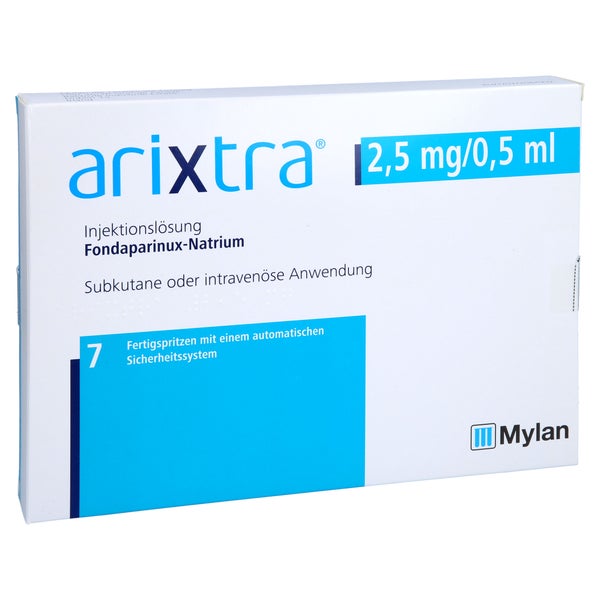 ARIXTRA 2,5 mg/0,5 ml Inj.-Lsg.i.e.Fertigspritze 7X0,5 ml