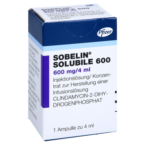 SOBELIN solubile 600 mg Injektionslösung 1X4 ml