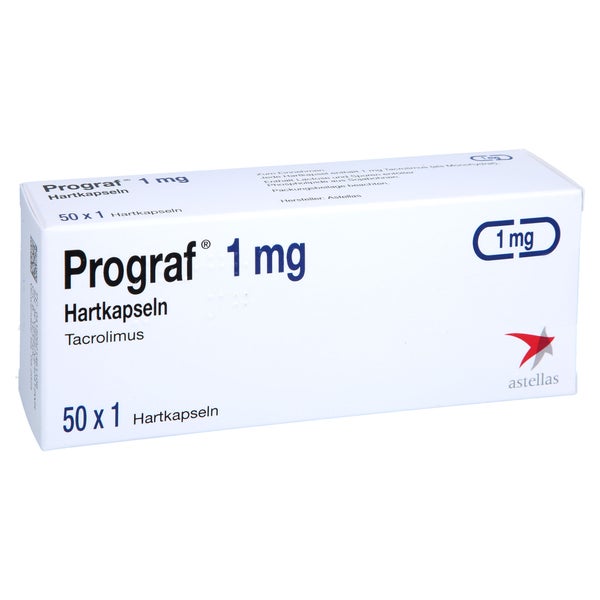 Prograf 1 mg Hartkapseln 50 St