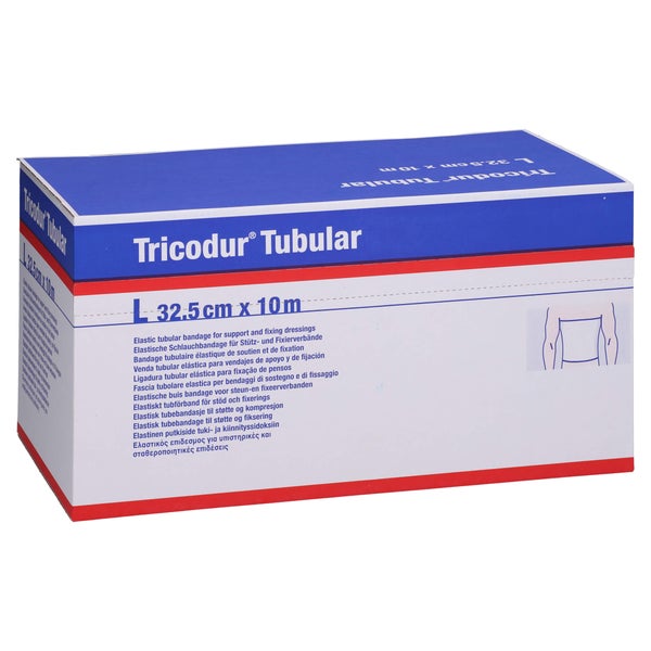 Tricodur Schl.-bandage Gr.L 32,5 cmx10 m 1 St