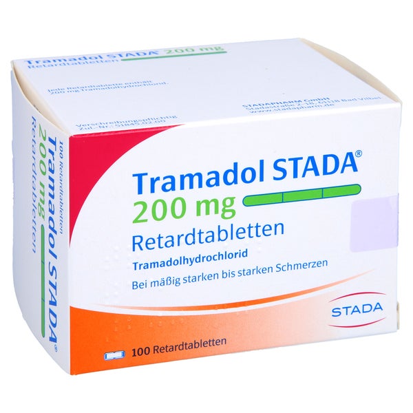 Tramadol Stada 200 mg Retardtabletten 100 St